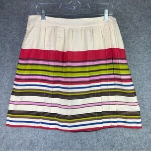 LOFT Ann Taylor Aloha Skirt Size 12 Loft women's Skirt colorful striped skirt